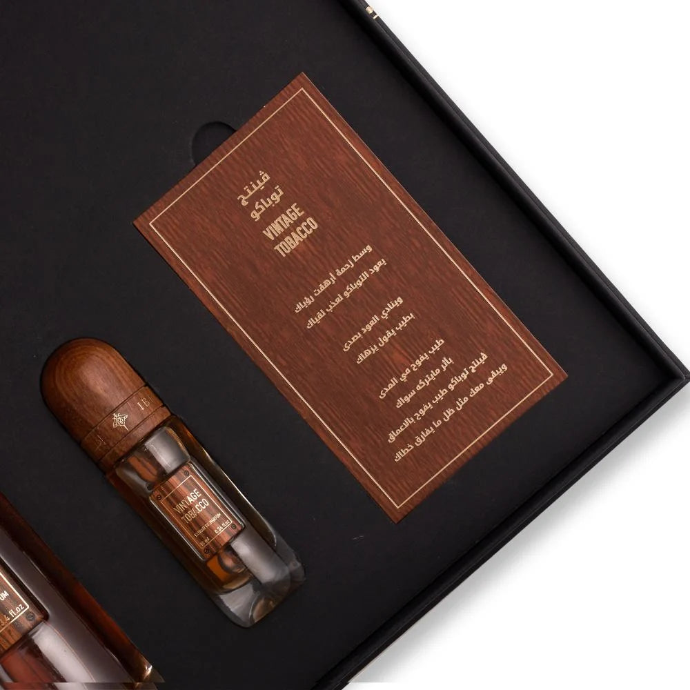 IBRAQ Vintage Tobacco + Perfume Case